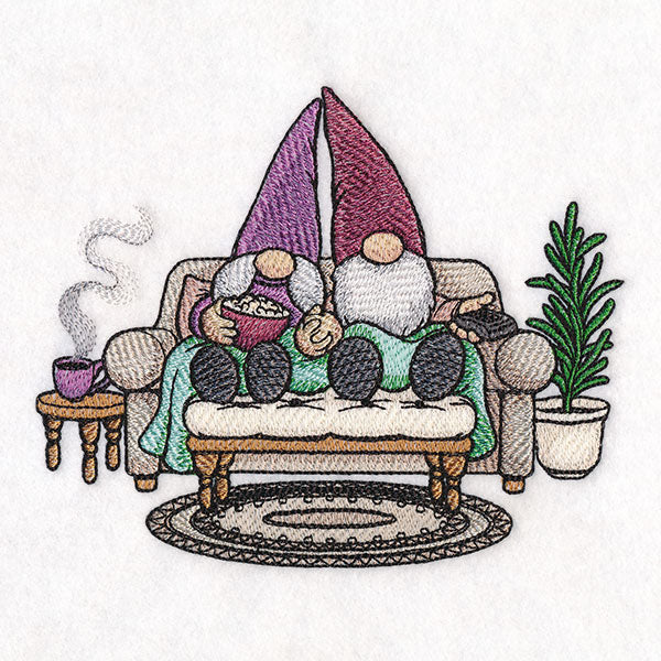 Cozy on the Couch Gnomes