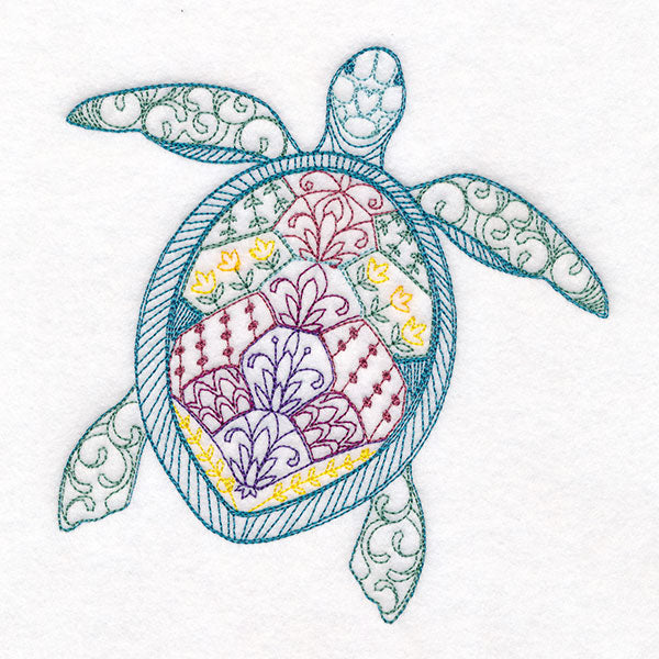 Doodle Delights - Sea Turtle