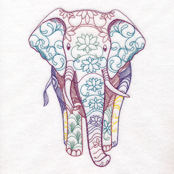 Doodle Delights - Elephant