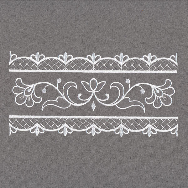 Victorian Details Border 1 (Whitework)