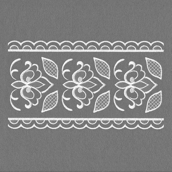 Victorian Details Border 2 (Whitework)