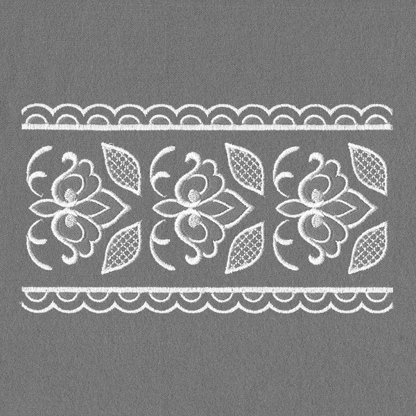 Victorian Details Border 2 (Whitework)