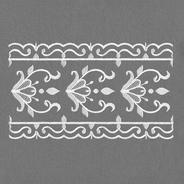 Victorian Details Border 3 (Whitework)