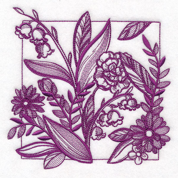 Wild Garden Beauty Square 1