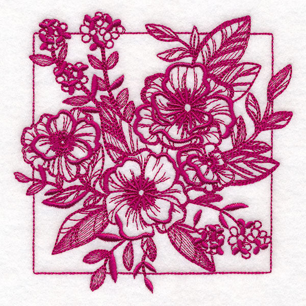 Wild Garden Beauty Square 2