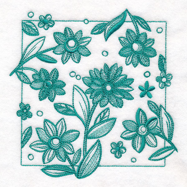 Wild Garden Beauty Square 4