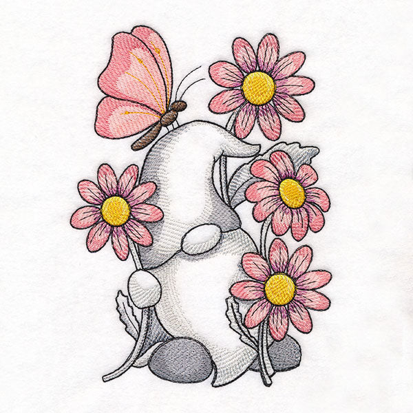 Among the Daisies Gnome