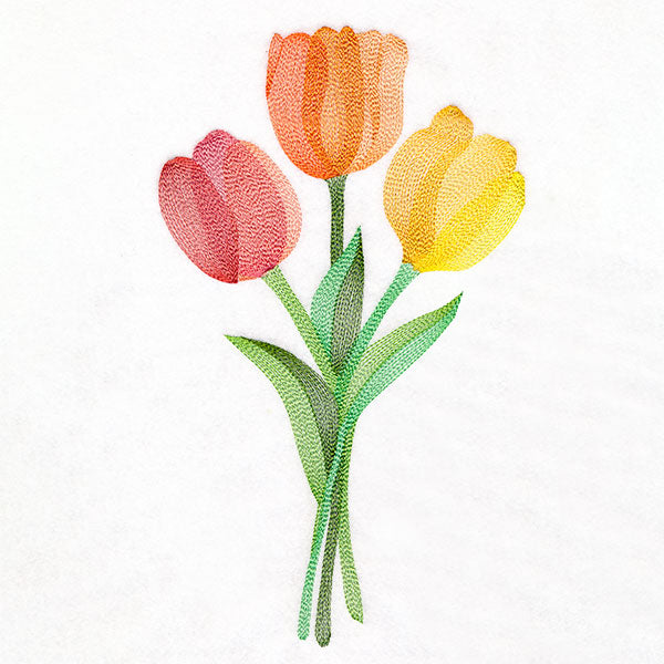 Spring Has Sprung Tulips Bouquet