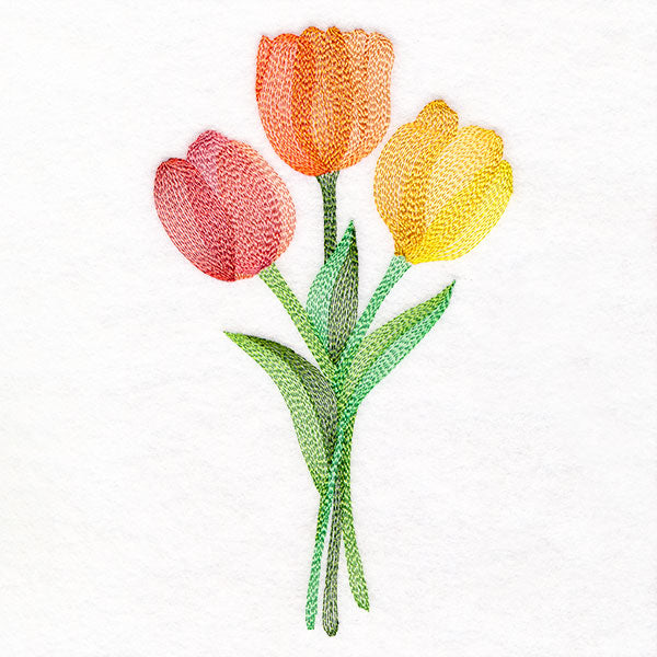 Spring Has Sprung Tulips Bouquet