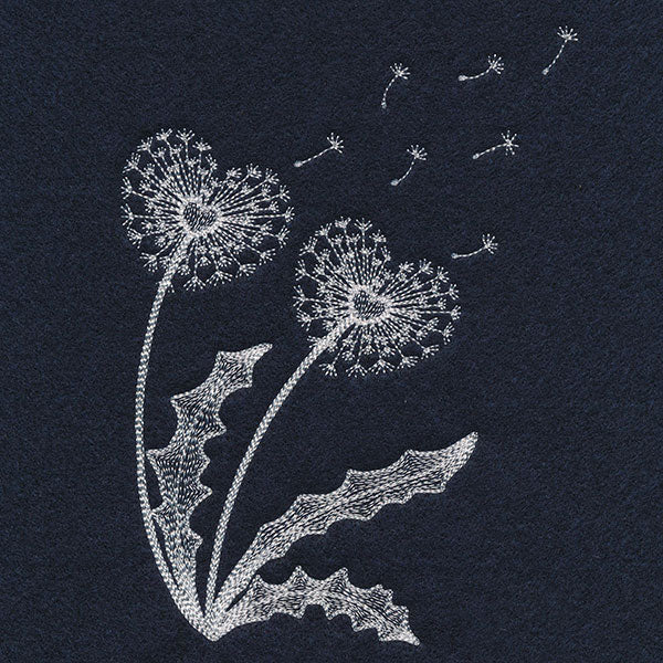 Carried Away Heart Dandelion