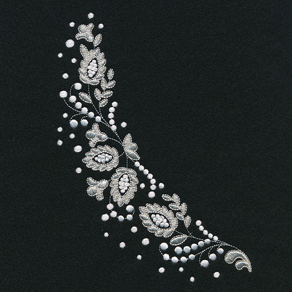 Shine Like a Pearl Filigree Neckline