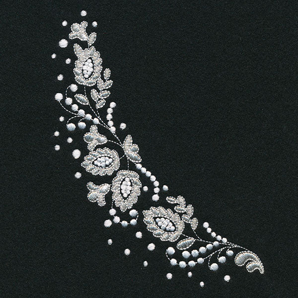 Shine Like a Pearl Filigree Neckline
