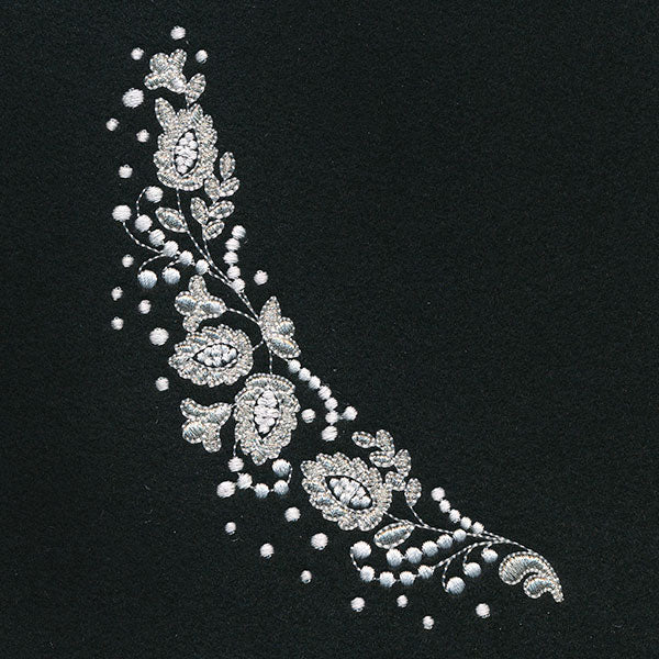 Shine Like a Pearl Filigree Neckline