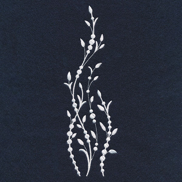 Botanical Delights Tall Border (Whitework)