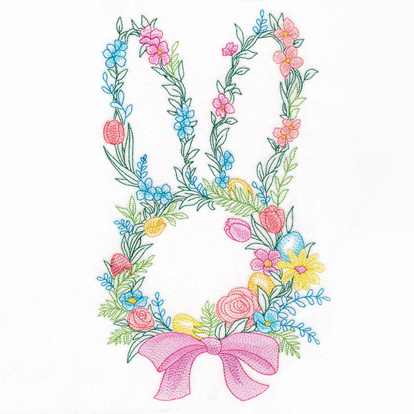 Easter Bunny Wreath