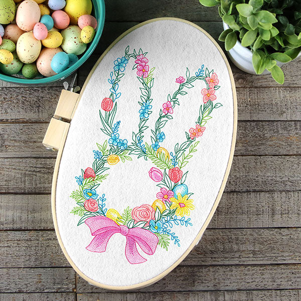 Easter Bunny Wreath