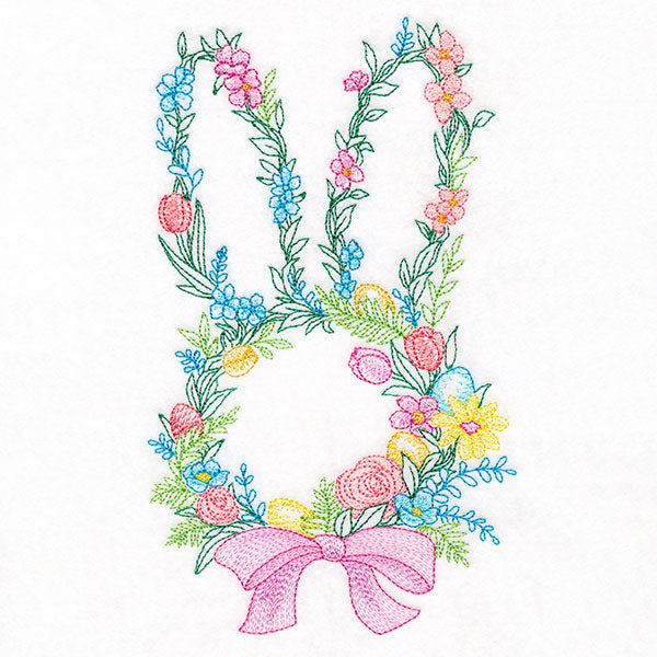 Easter Bunny Wreath