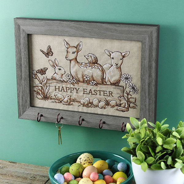 Happy Easter Woodland Animals Feature