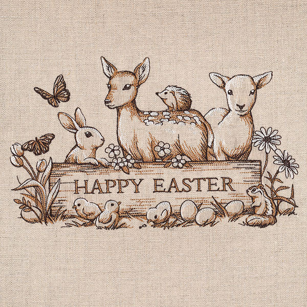 Happy Easter Woodland Animals Feature