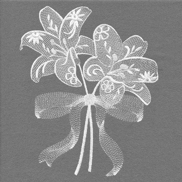 Flourishing Easter Lilies