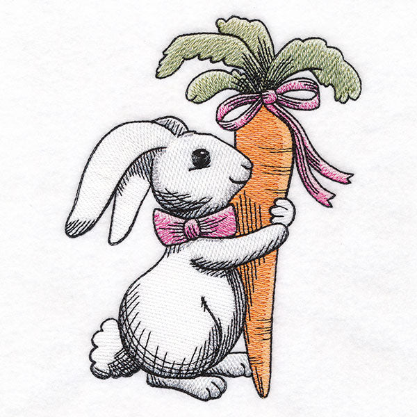 Carrots & Cuddles Easter Rabbit