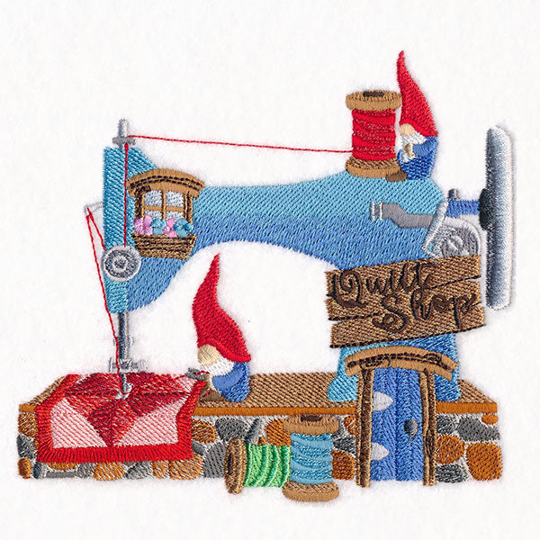 Sewing Machine Gnome House