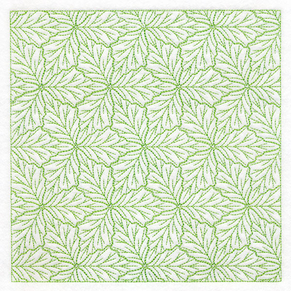 Nature's Patterns - Leaves Square