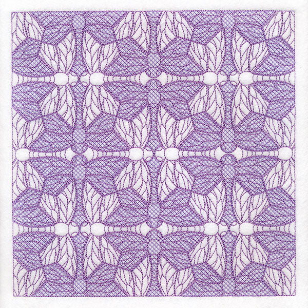 Nature's Patterns - Dragonfly Square