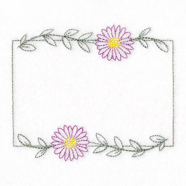 Fresh and Timeless Daisies Quilt Label