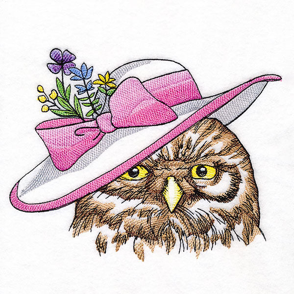 Southern Belle Sun Hat Owl