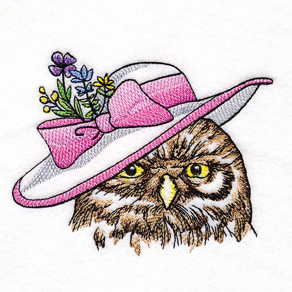Southern Belle Sun Hat Owl