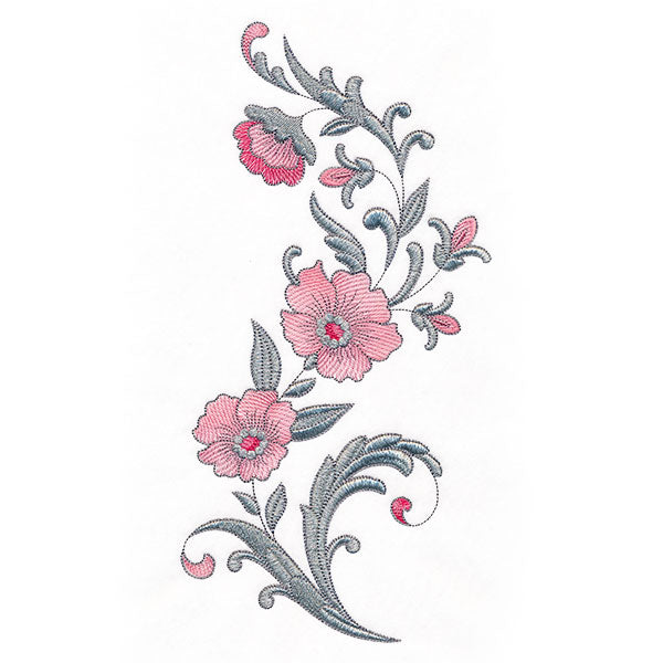 Intricate Details Flowers & Filigree Feature