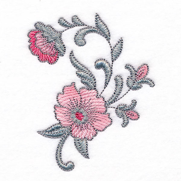 Intricate Details Flowers & Filigree Accessory