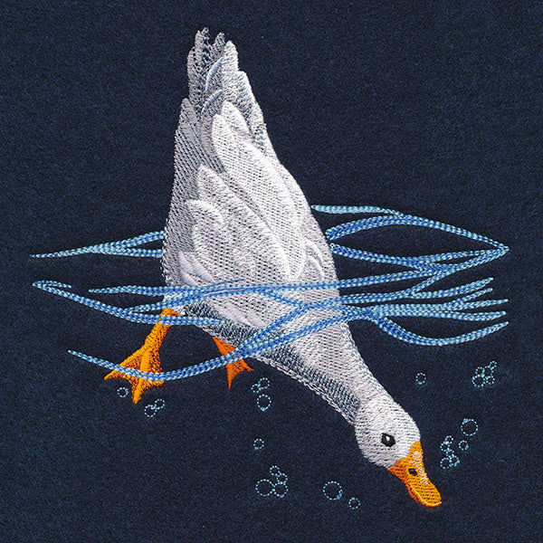 Into the Water Diving Duck Feature
