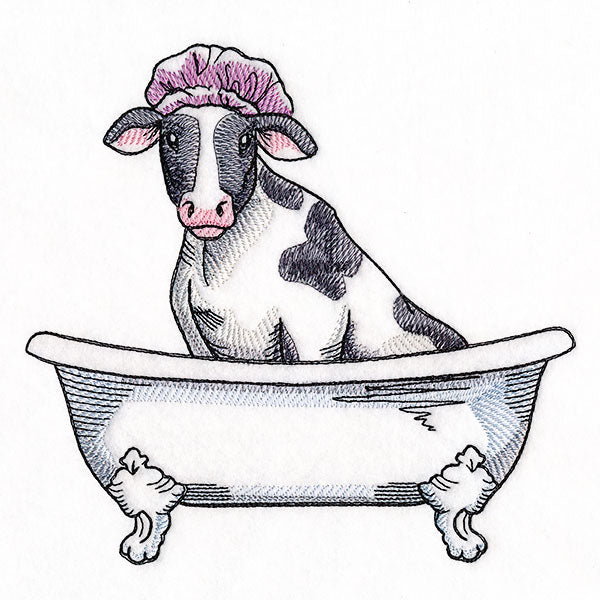 Into the Bathtub Cow