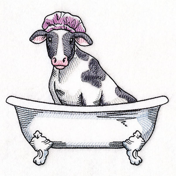Into the Bathtub Cow