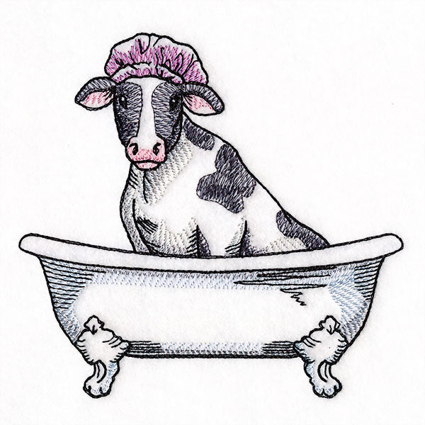 Into the Bathtub Cow