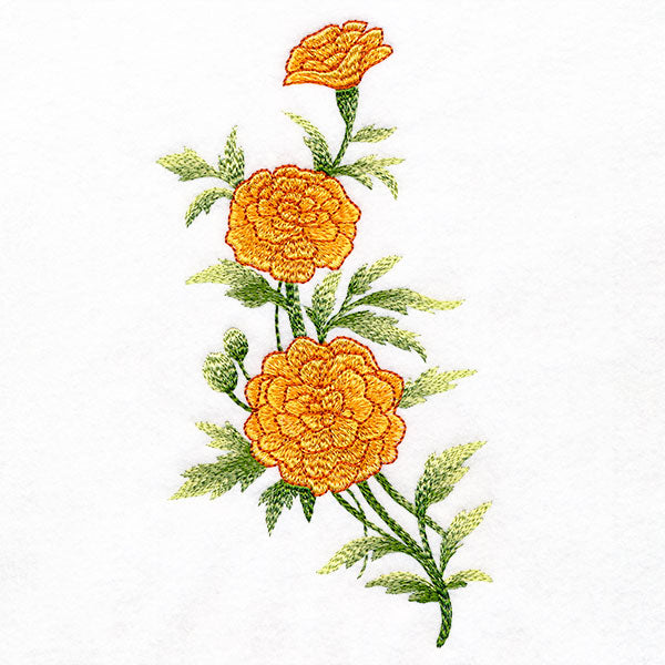 Stunning Summer Marigolds Spray