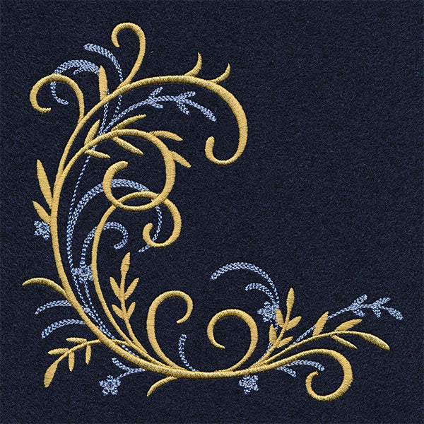 Elegance and Swirls Corner