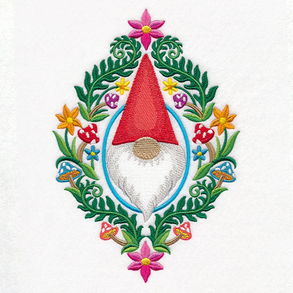 Whimsical Forest Gnome Cameo