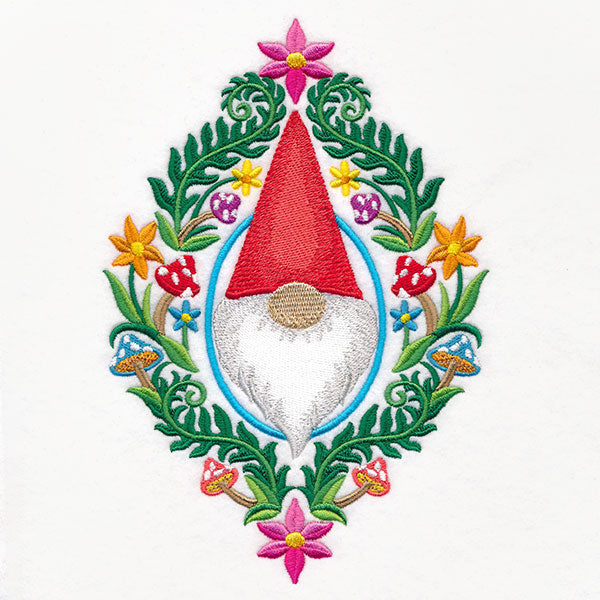 Whimsical Forest Gnome Cameo