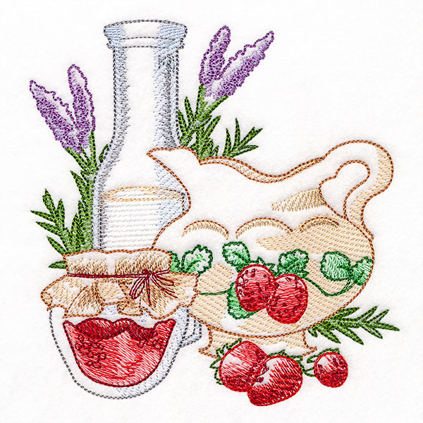 Summer Kitchen Essentials Still Life