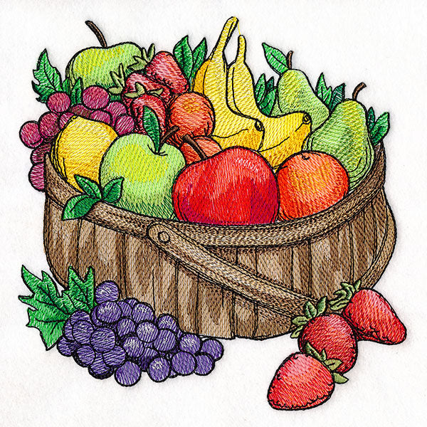 Fruit Basket of Plenty Still Life