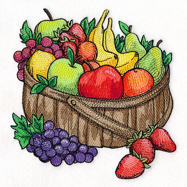 Fruit Basket of Plenty Still Life
