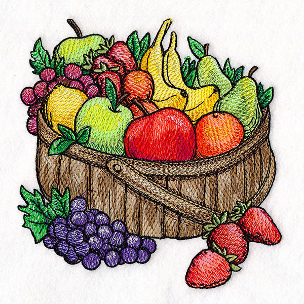 Fruit Basket of Plenty Still Life