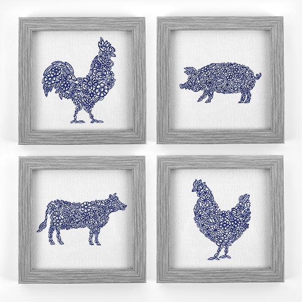 Made to Bloom Flower Rooster