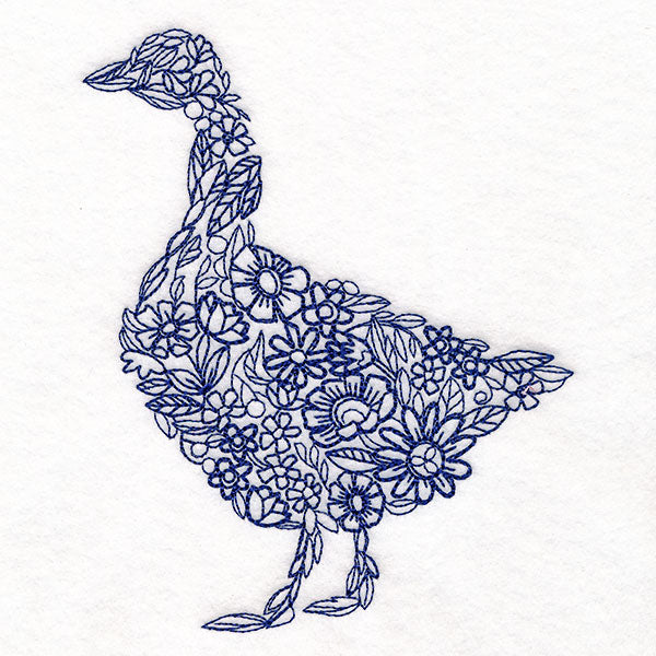 Made to Bloom Flower Goose
