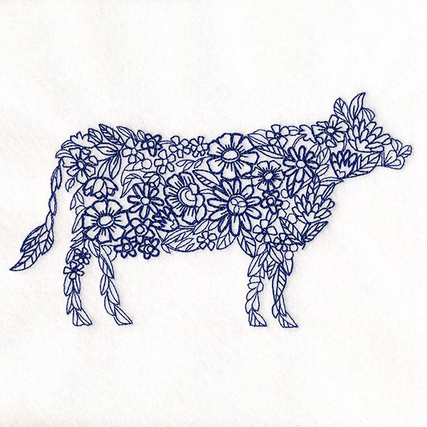 Made to Bloom Flower Cow