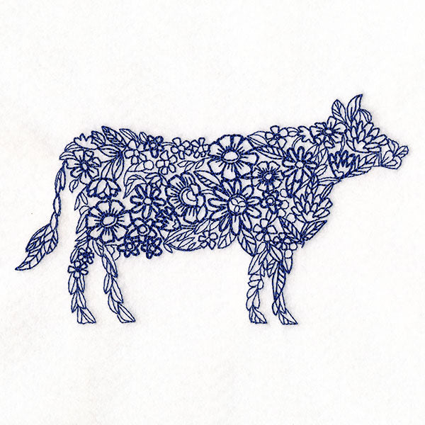 Made to Bloom Flower Cow