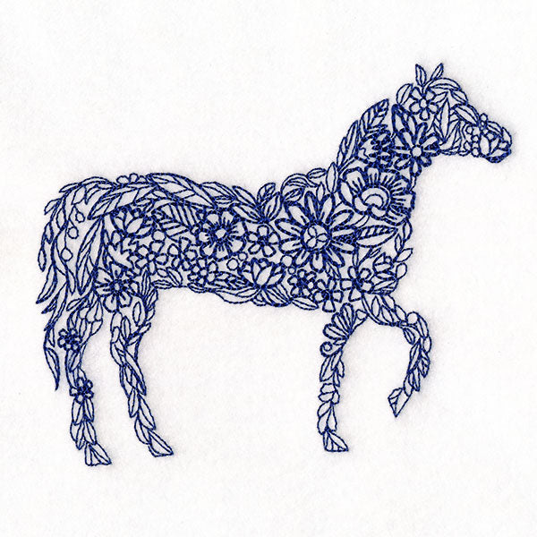 Made to Bloom Flower Horse